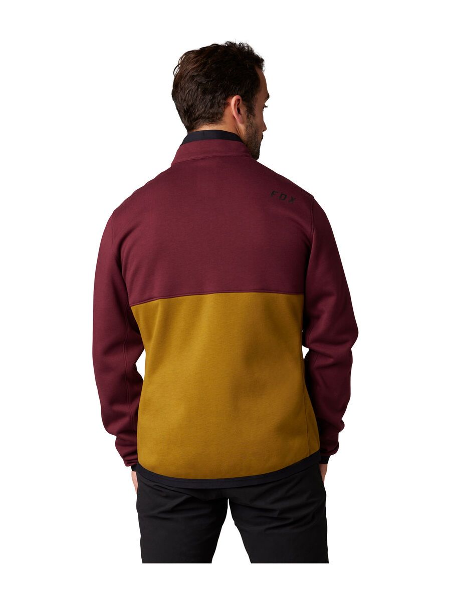 Fox Ranger Fire Fleece Crew, dark maroon - Bild 3