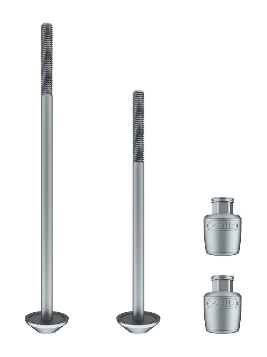Abus NutFix Axle-Set, silver - Bild 1