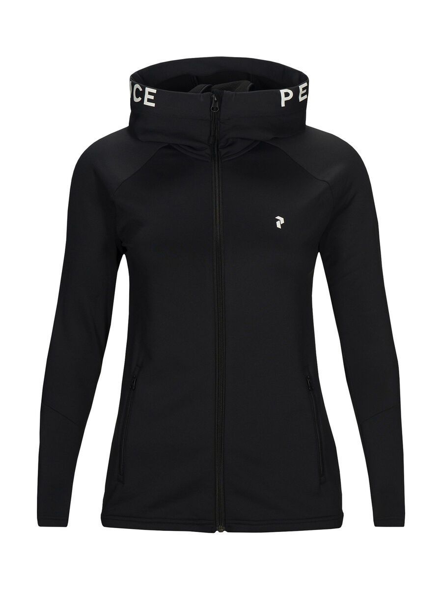 Peak Performance W Rider Zip Hood, black - Bild 1