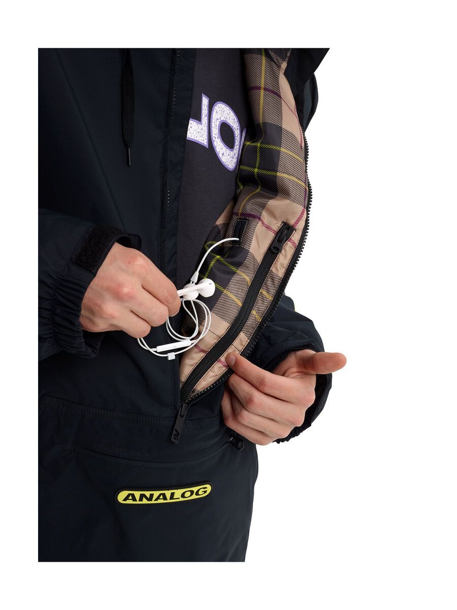 Analog Chainlink Anorak, true black - Bild 6