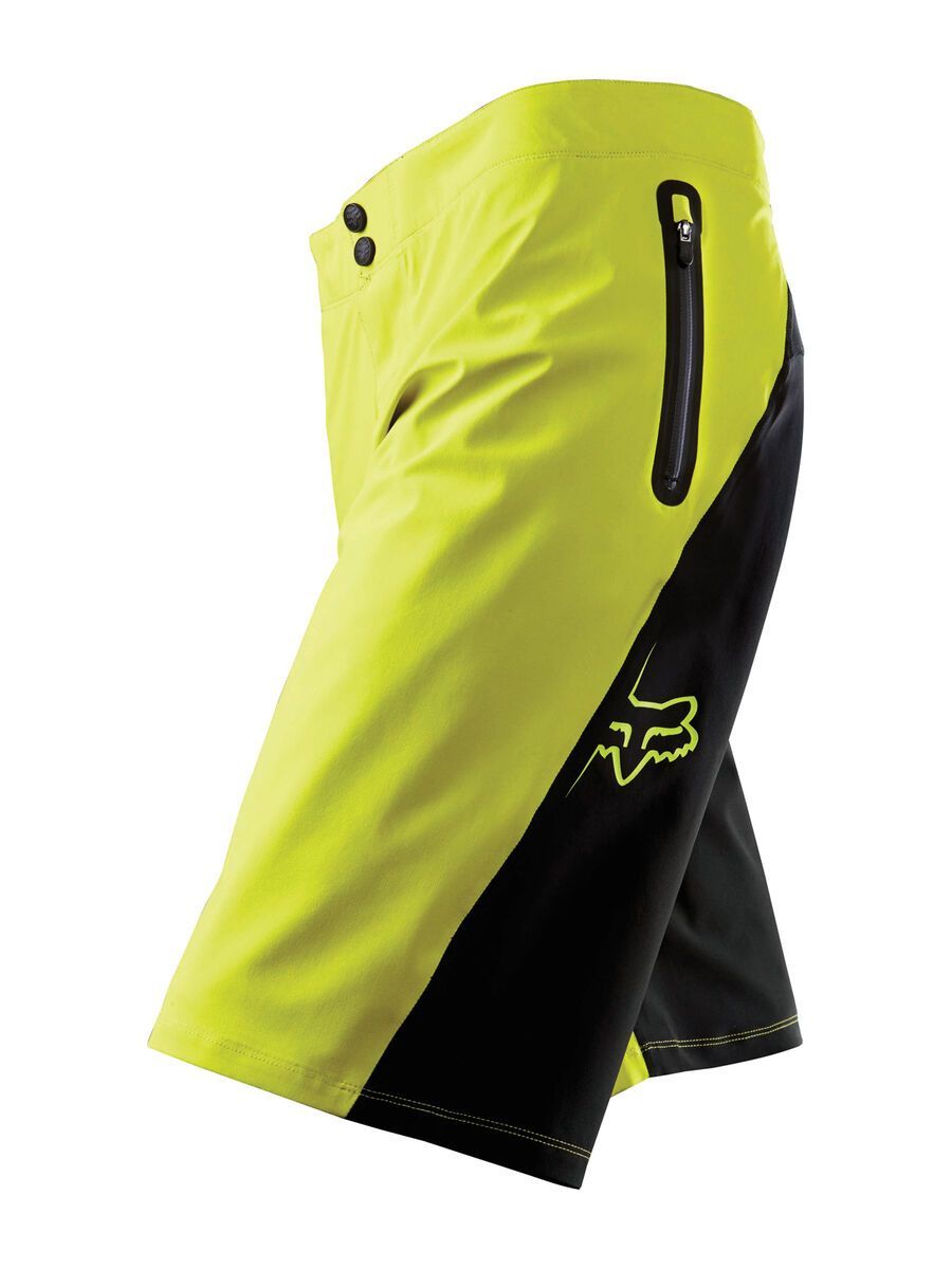 Fox Attack Q4 CW Shorts, Acid Green - Bild 1