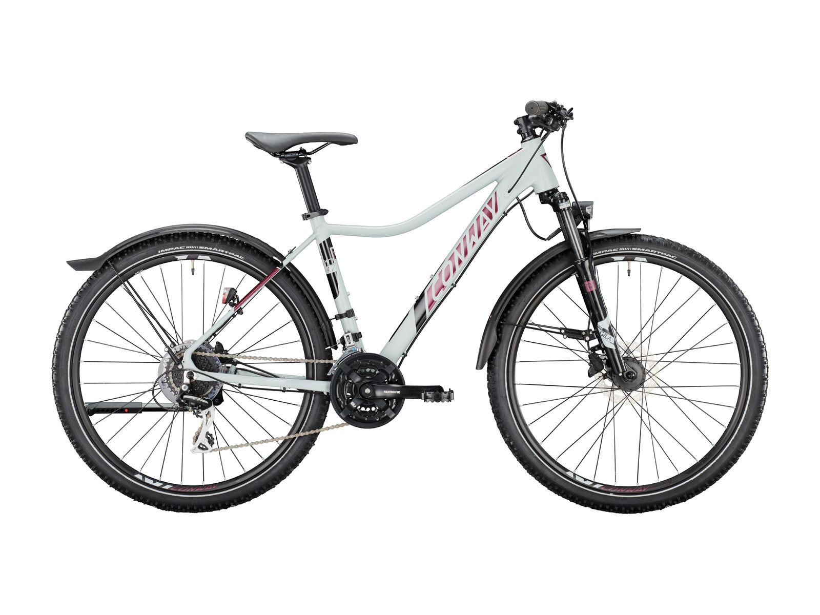 Conway MCL 4.7, lightgrey matt / berry metallic - Bild 1