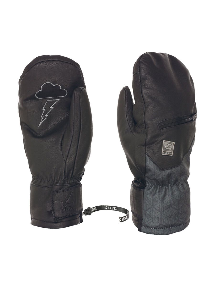 Level Pulsar Mitt, black - Bild 1