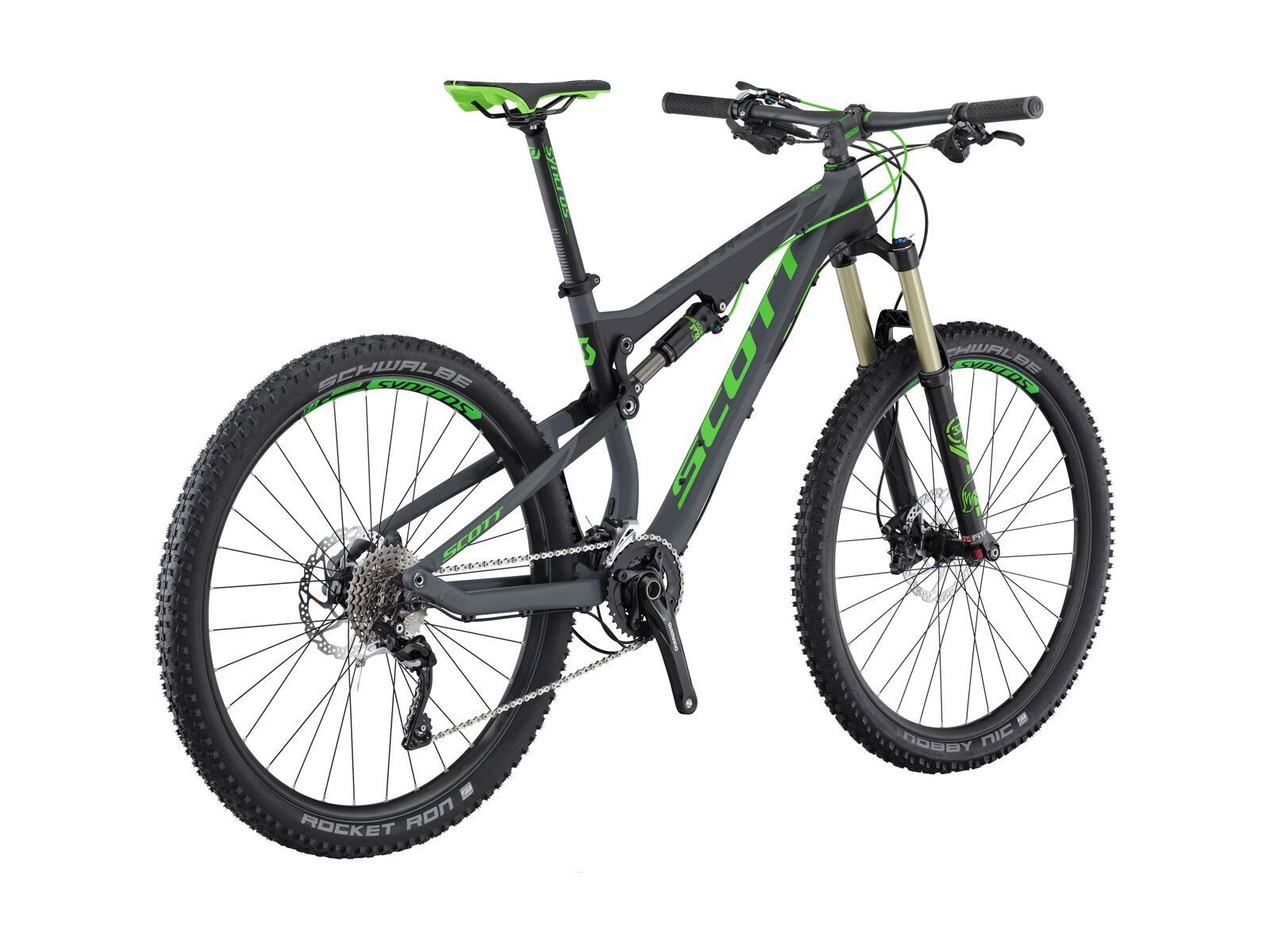 Scott Genius 740, anthracite/black/green - Bild 2