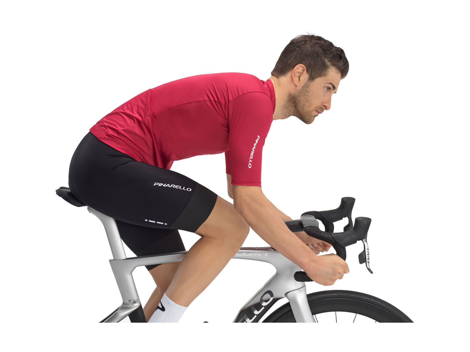 Pinarello F7 Jersey Man, burgundy - Bild 6