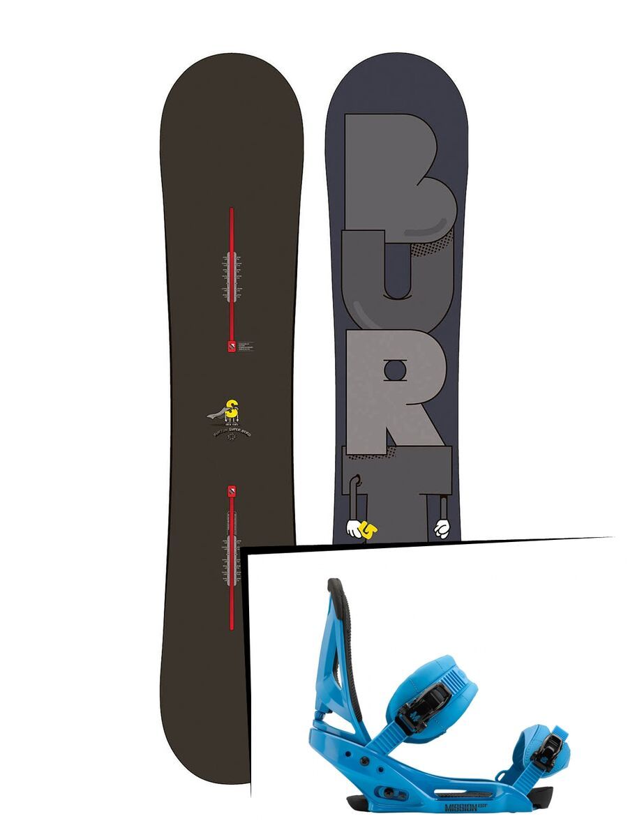 Set: Burton Super Hero (B-Ware/2nd)  +  Mission EST (494025S) - Bild 1