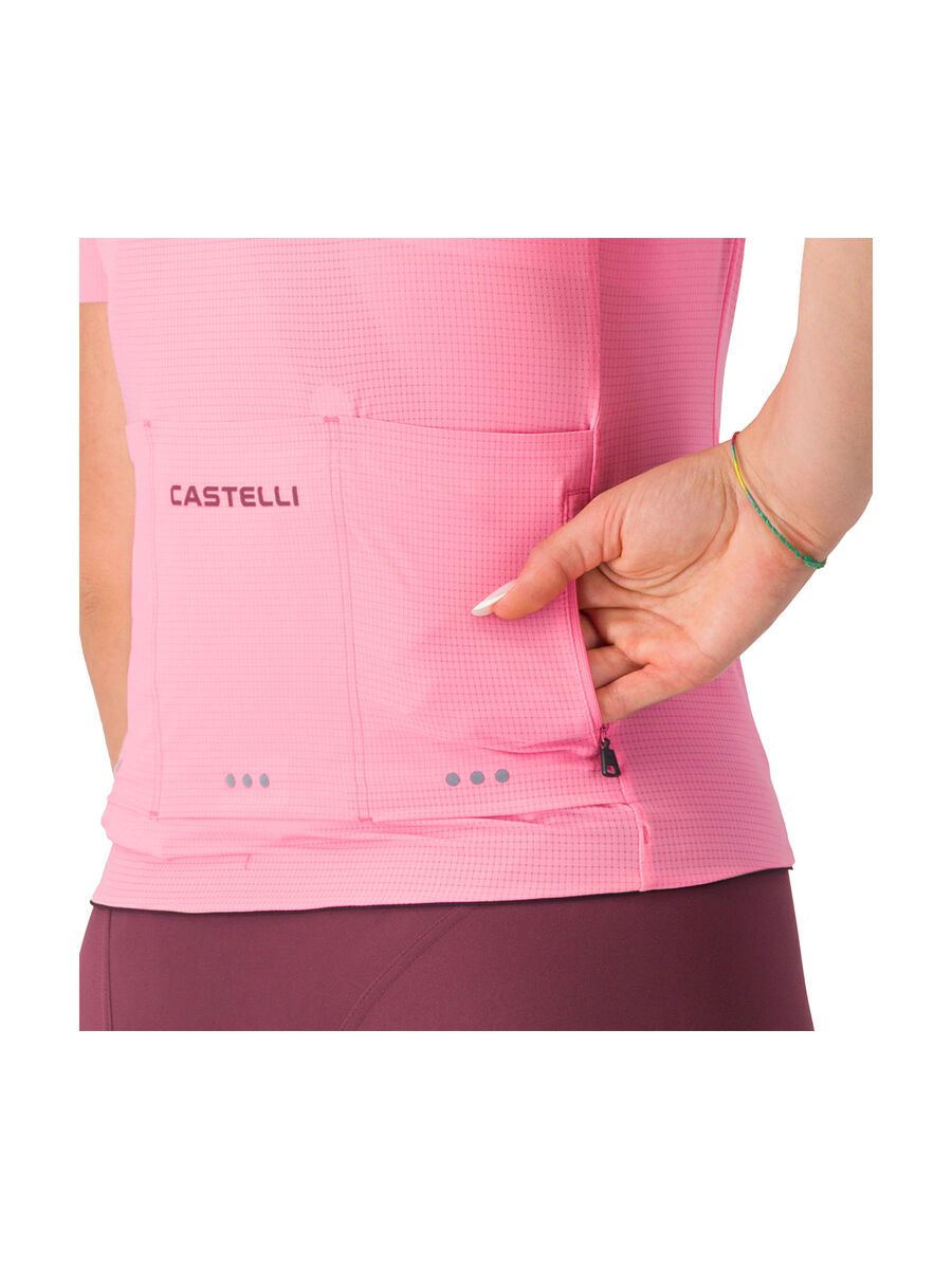 Castelli Premio Evo W Jersey, rosa giro - Bild 5