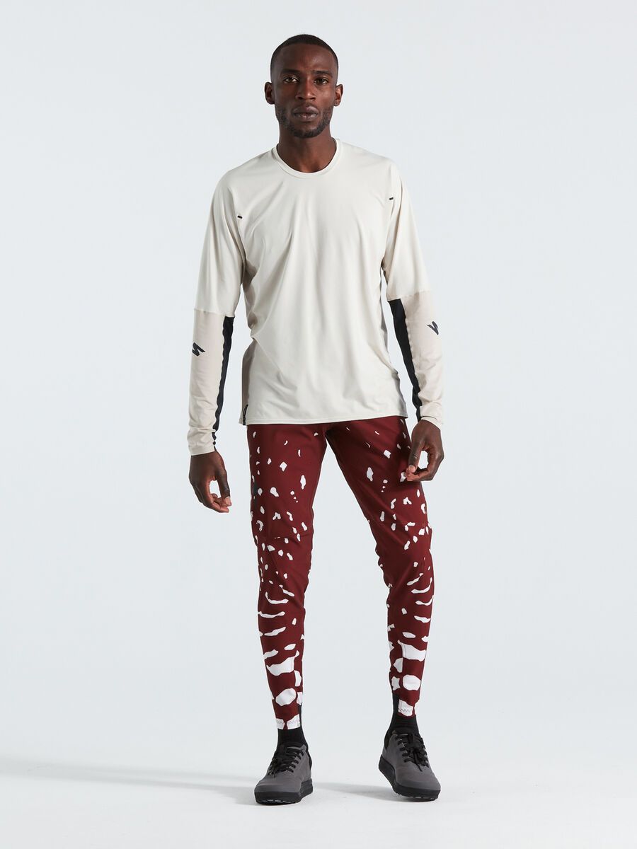 Specialized Men's Trail Air Long Sleeve Jersey, white mountains - Bild 6