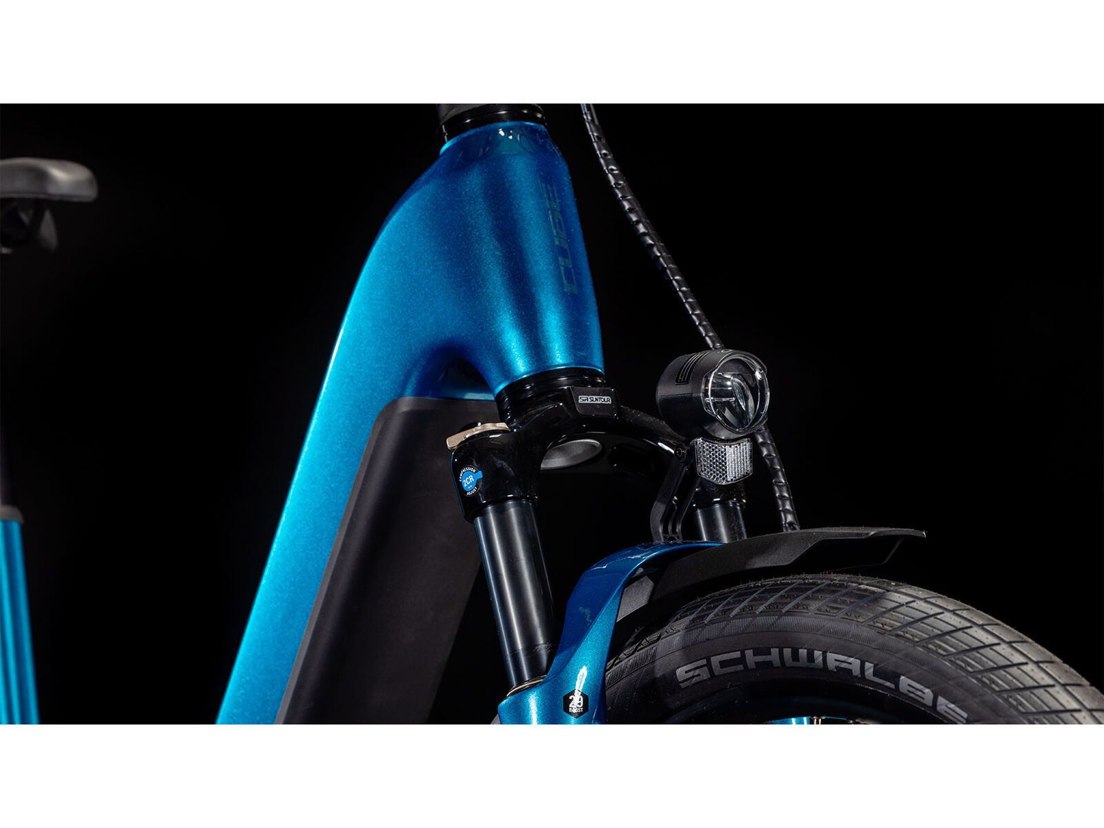 Cube Kathmandu Hybrid EX ABS 800 Easy Entry, electricblue´n´chrome - Bild 6