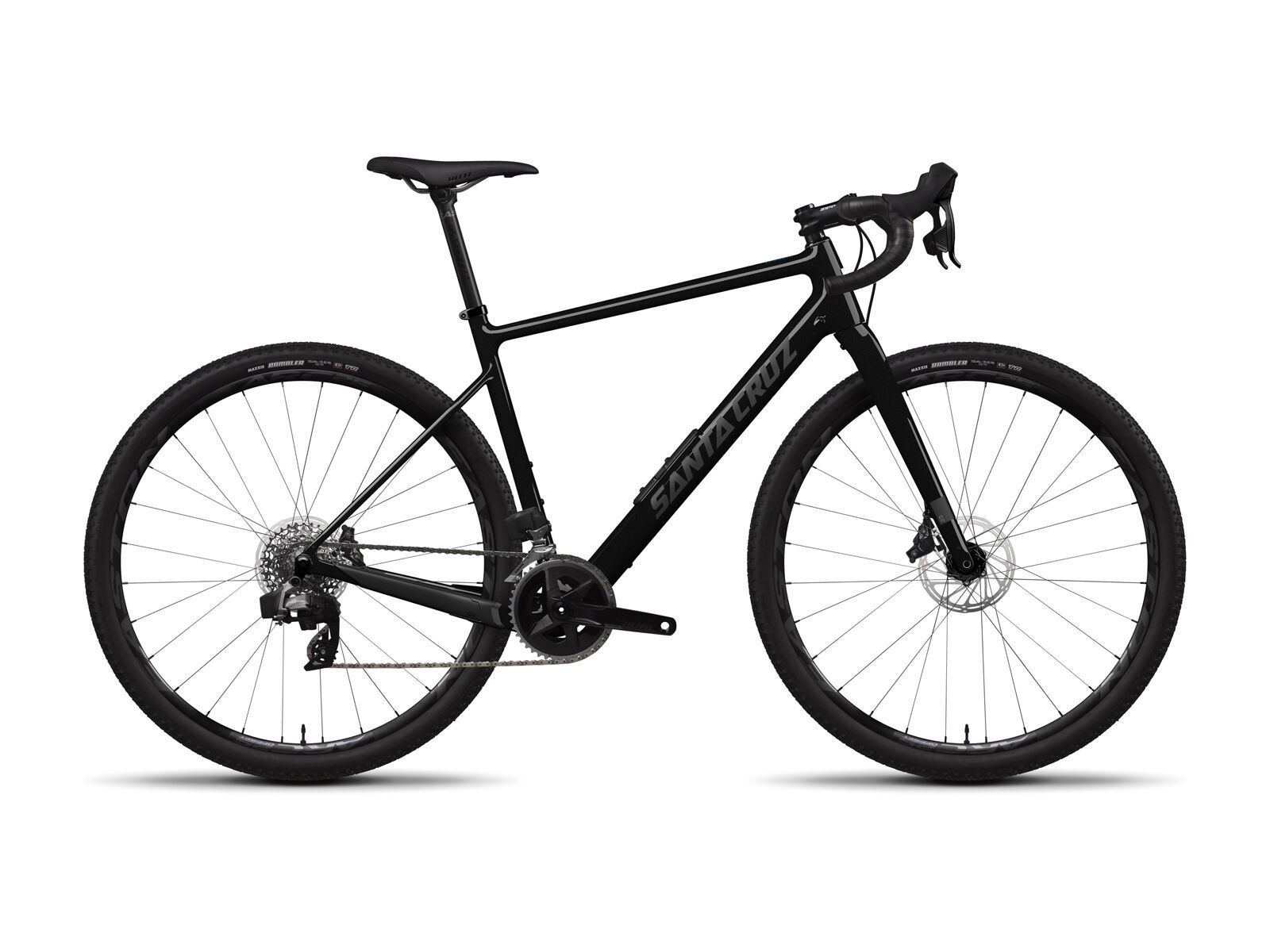 Santa Cruz Stigmata CC / Rival 2x AXS, gloss black sparkle - Bild 1