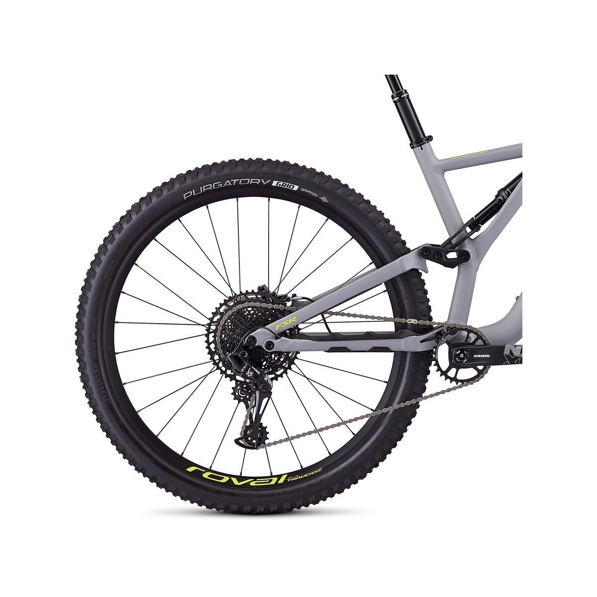 Specialized Stumpjumper Comp Alloy 29, satin cool gray/team yellow - Bild 6