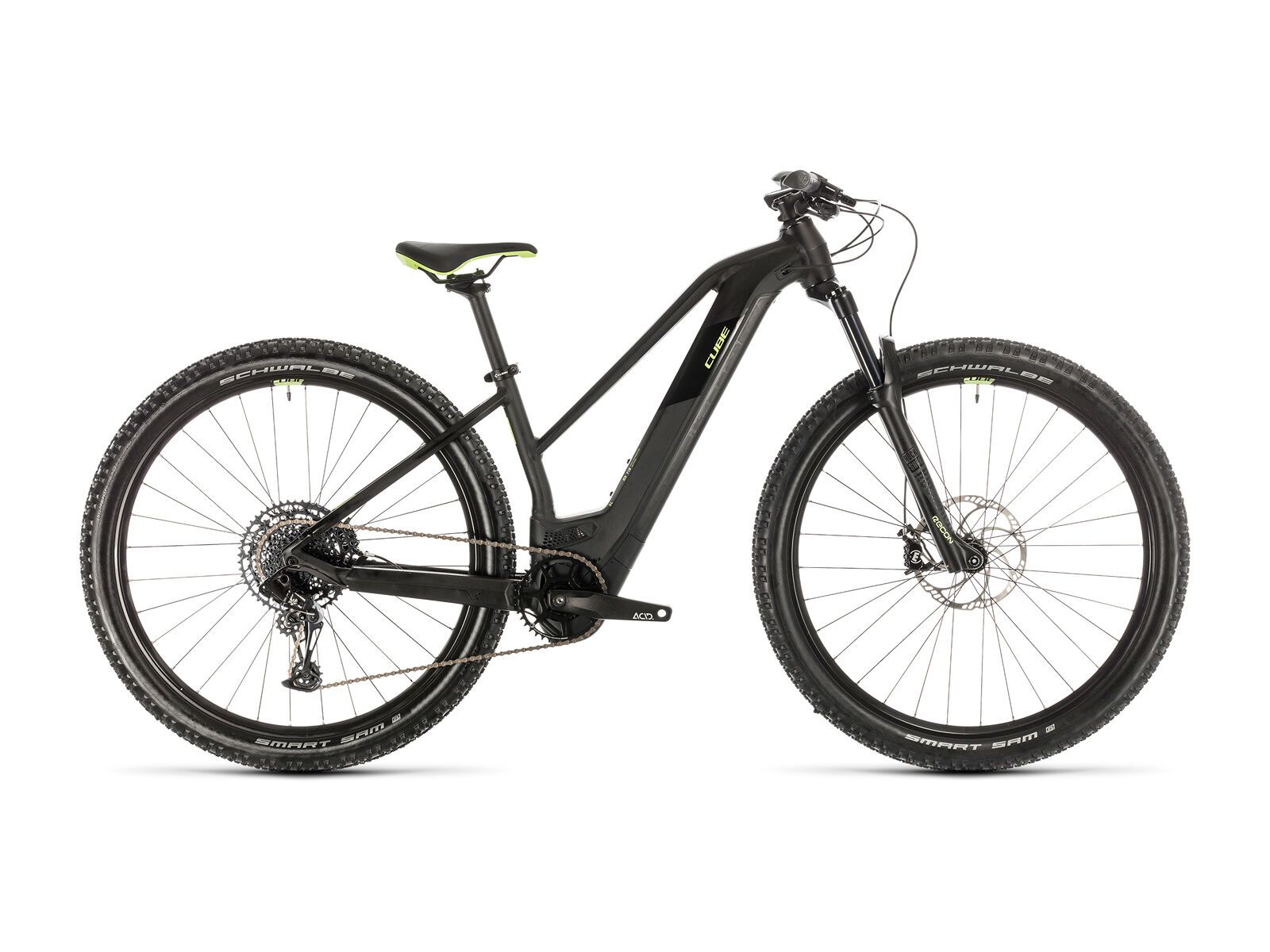Cube Access Hybrid SL 29 Trapeze, black´n´green - Bild 1