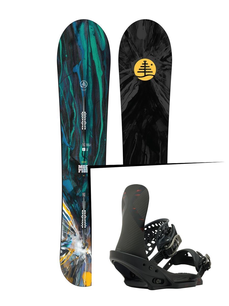 Burton Set: Mod Fish 2016 + Burton X-Base EST - Bild 1