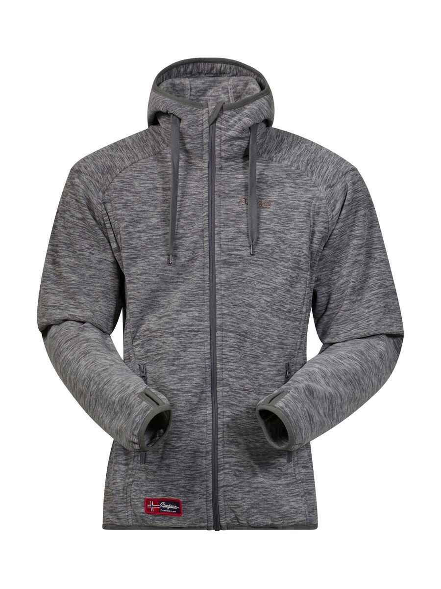 Bergans Hareid Jacket, aluminium melange / solid dark grey - Bild 1