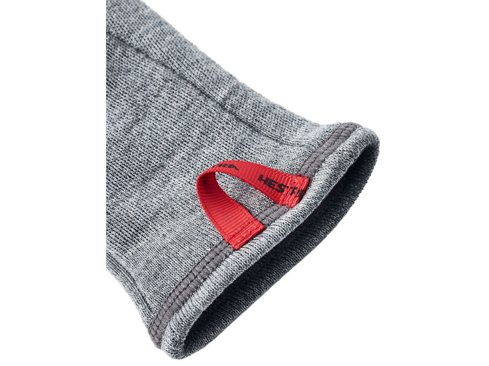 Hestra Gravita Merino Liner Mitt, grey - Bild 3