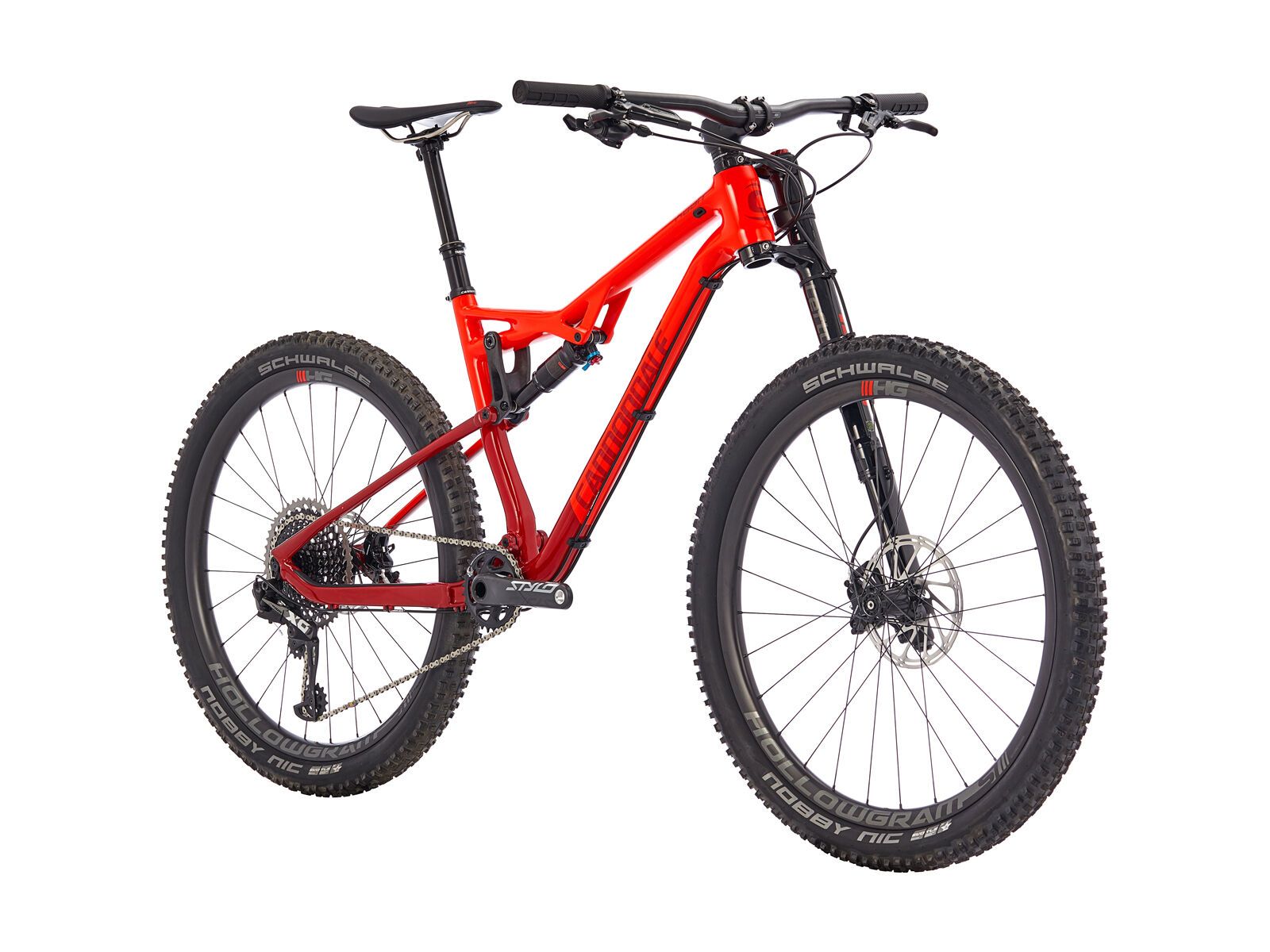 Cannondale Habit Carbon 1, acid red w/fire red - gloss (ARD) - Bild 2