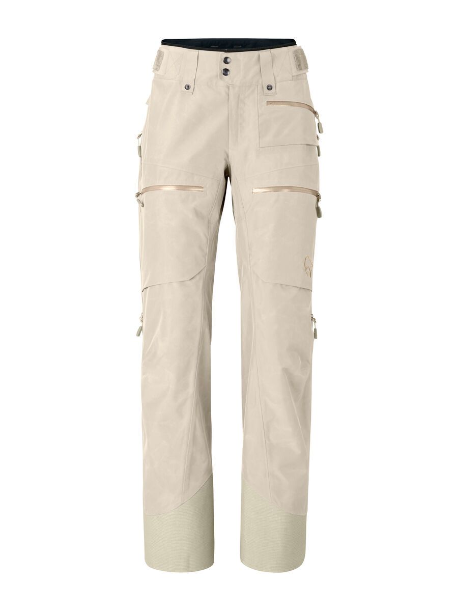 Norrona lofoten Gore-Tex insulated Pants W's, oatmeal - Bild 1