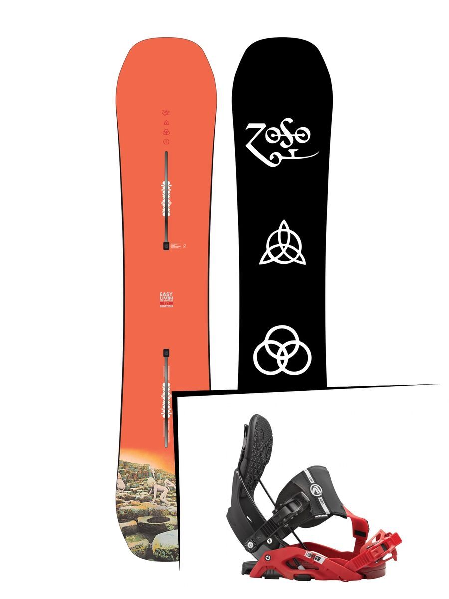 Set: Burton Easy Livin 2017 + Flow Nexus Hybrid (1513169S) - Bild 1