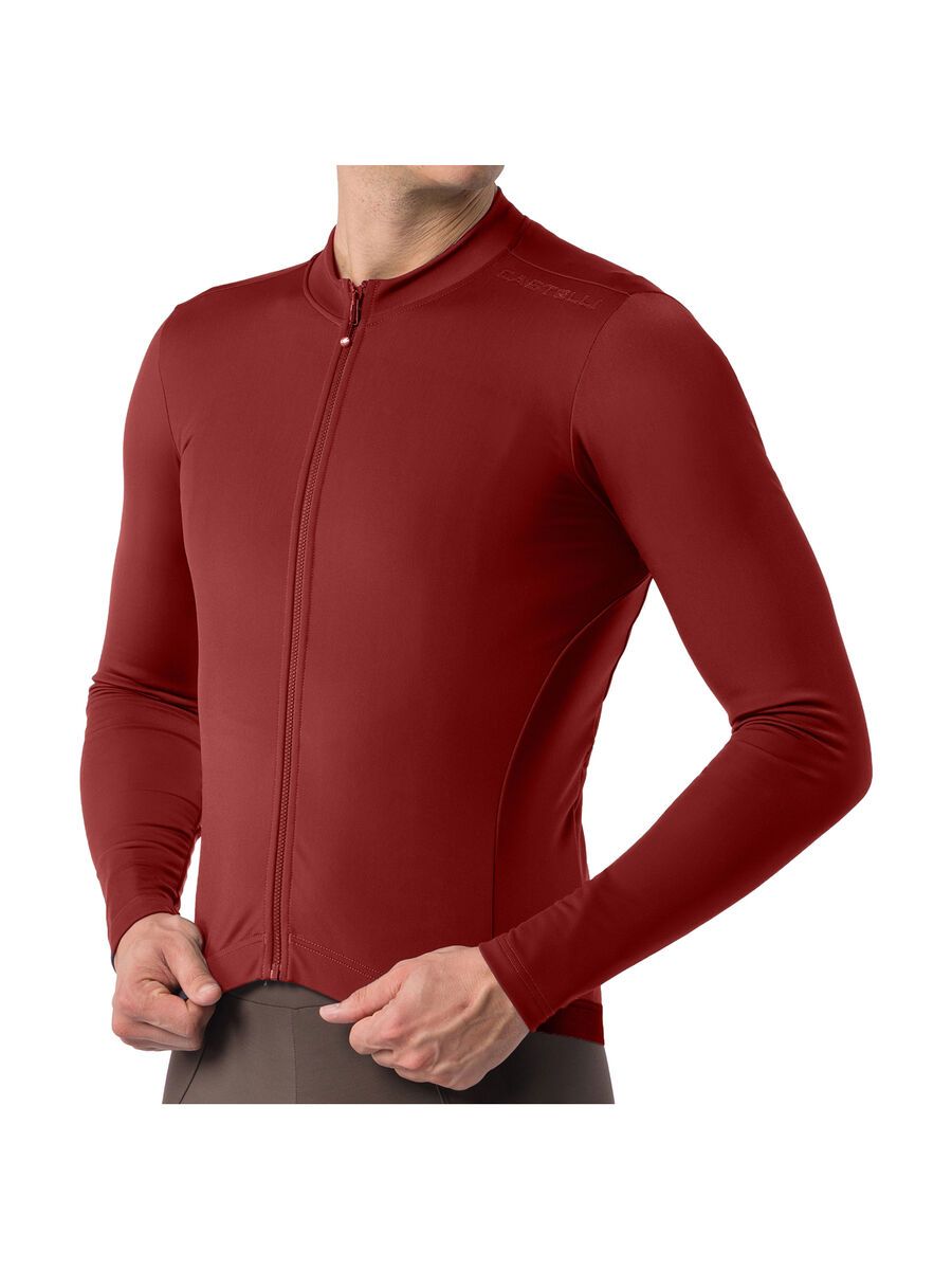 Castelli Espresso Thermal 2 Jersey, garnet - Bild 1