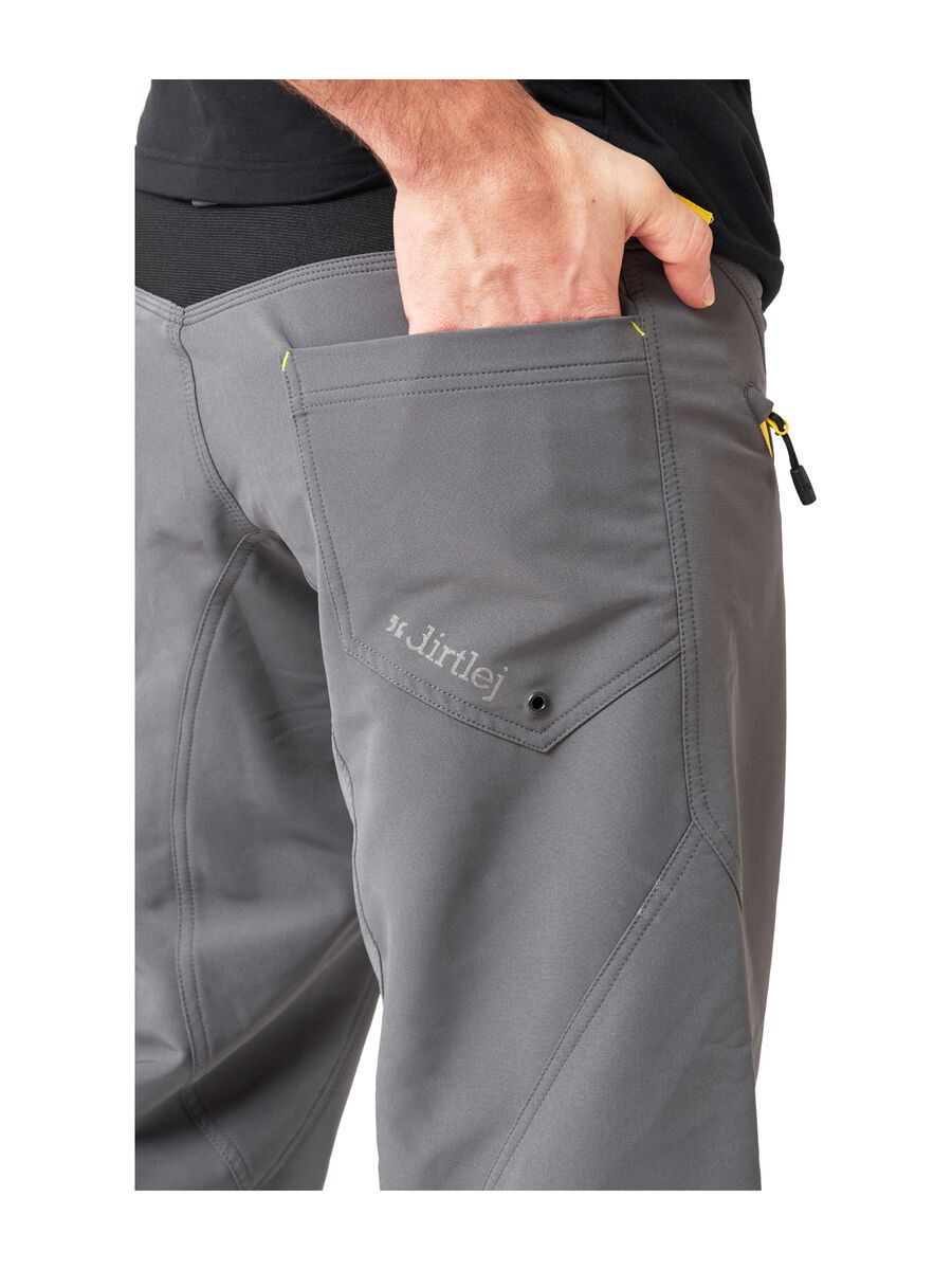 dirtlej Trailscout Summer Men Grey, grey/lime - Bild 5
