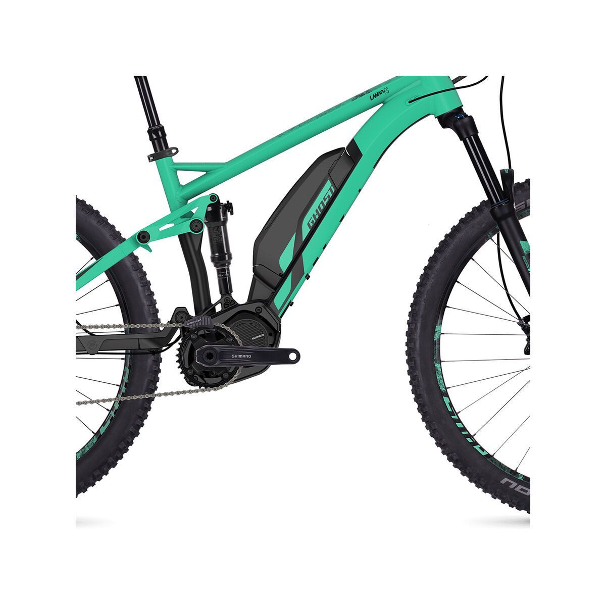 Ghost Hybride Lanao FS S4.7+ AL, jade blue/night black - Bild 3