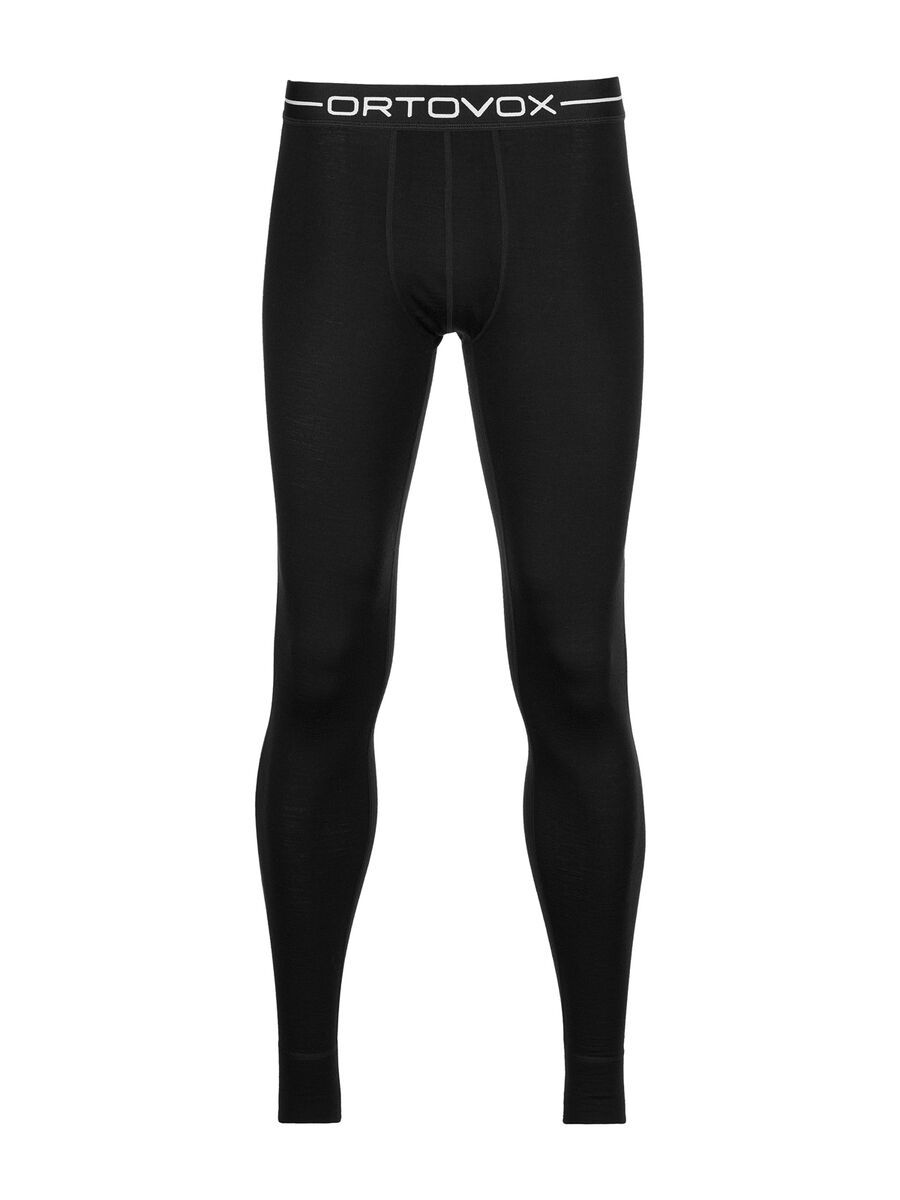 Ortovox Merino 185 Long Pants, black raven - Bild 1