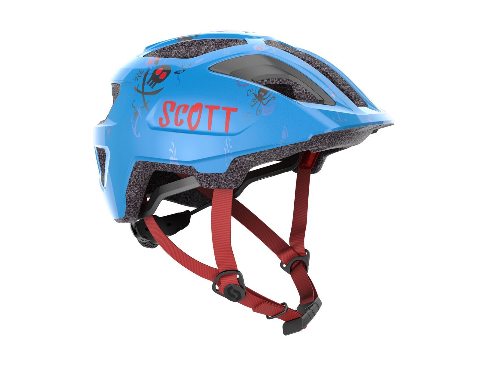 Scott Spunto Kid Helmet, atlantic blue - Bild 1