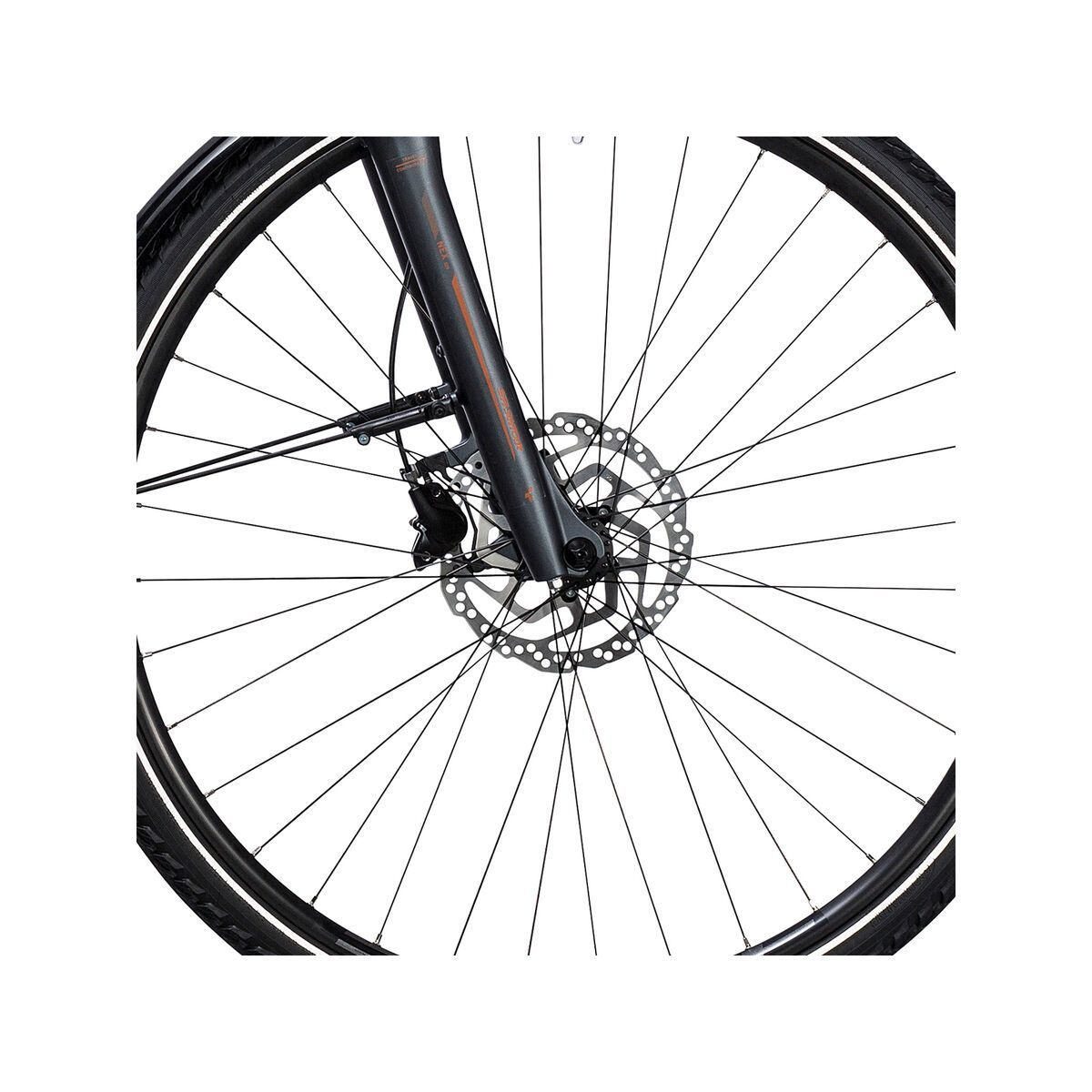 Cube Touring Hybrid EXC 400, grey´n´copper - Bild 2