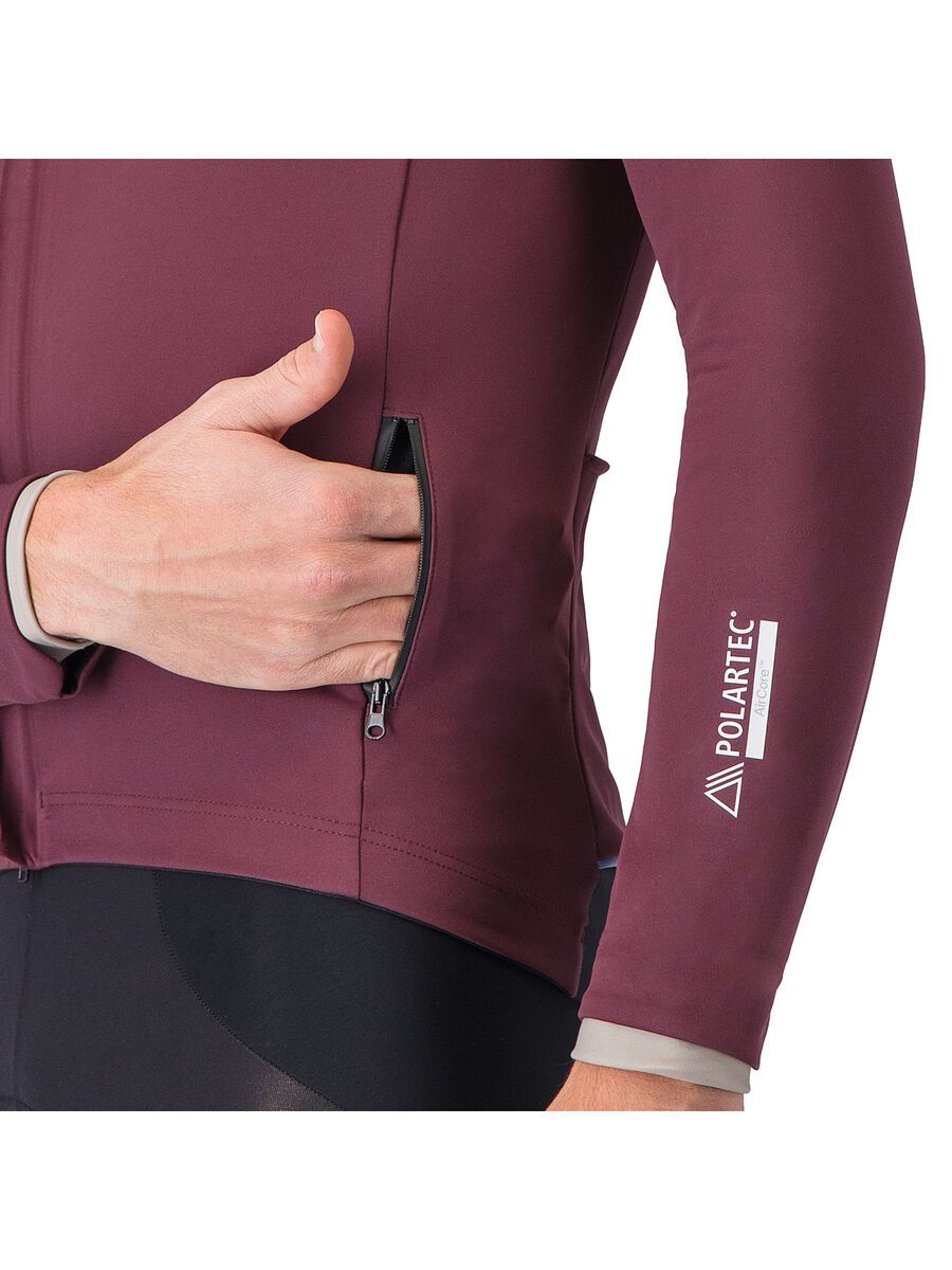 Castelli Alpha 150 Jacket, deep bordeaux/clay - Bild 8