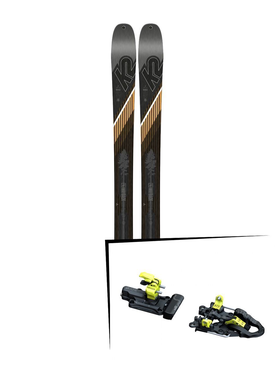 Set: K2 SKI Wayback 96 2019 + ATK Freeraider 14 2.0 - Bild 1