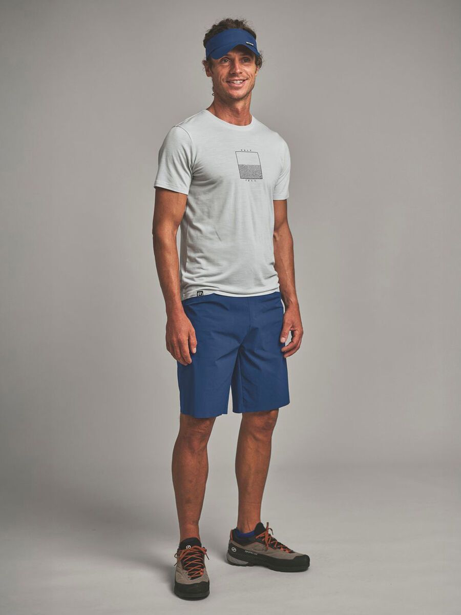 Ortovox Merino Shield Ultra Light Trace Shorts M, blue nunatak - Bild 3