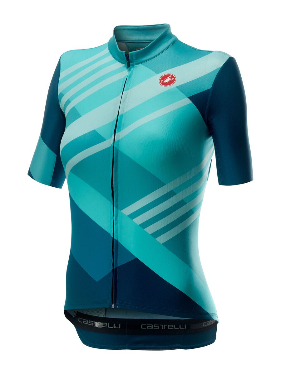 Castelli Talento Jersey, multicolor light turquoise - Bild 1