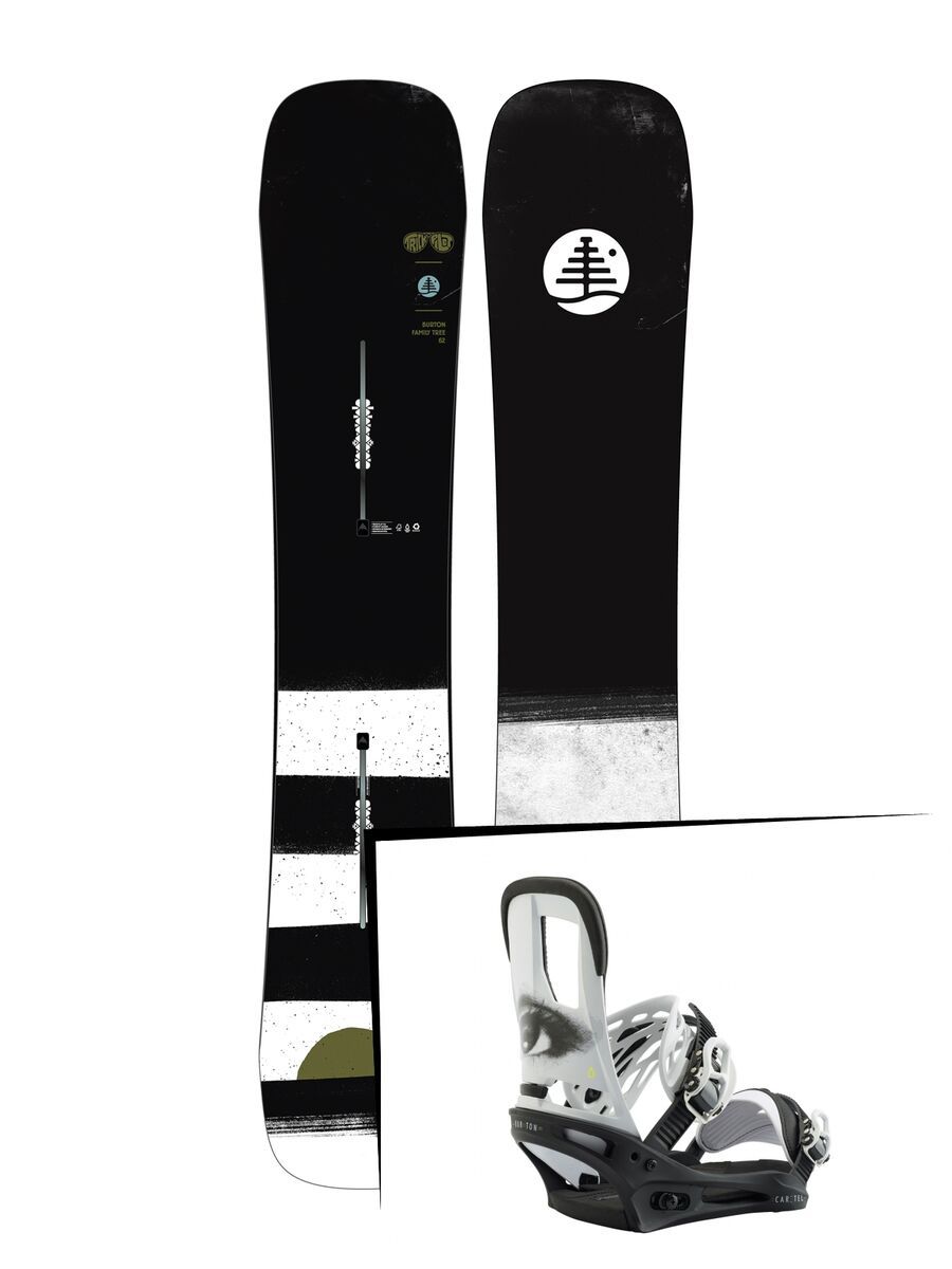 Set: Burton Family Tree Trick Pilot 2019 + Burton Cartel all eyez - Bild 1