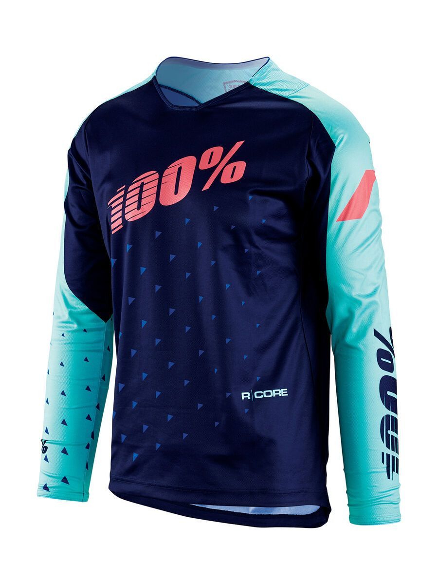 100% R-Core DH Jersey, navy - Bild 1