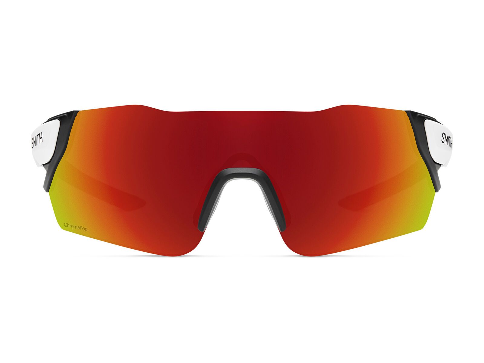 Smith Attack MAG - ChromaPop Sun Red Mirror, matte white - Bild 2