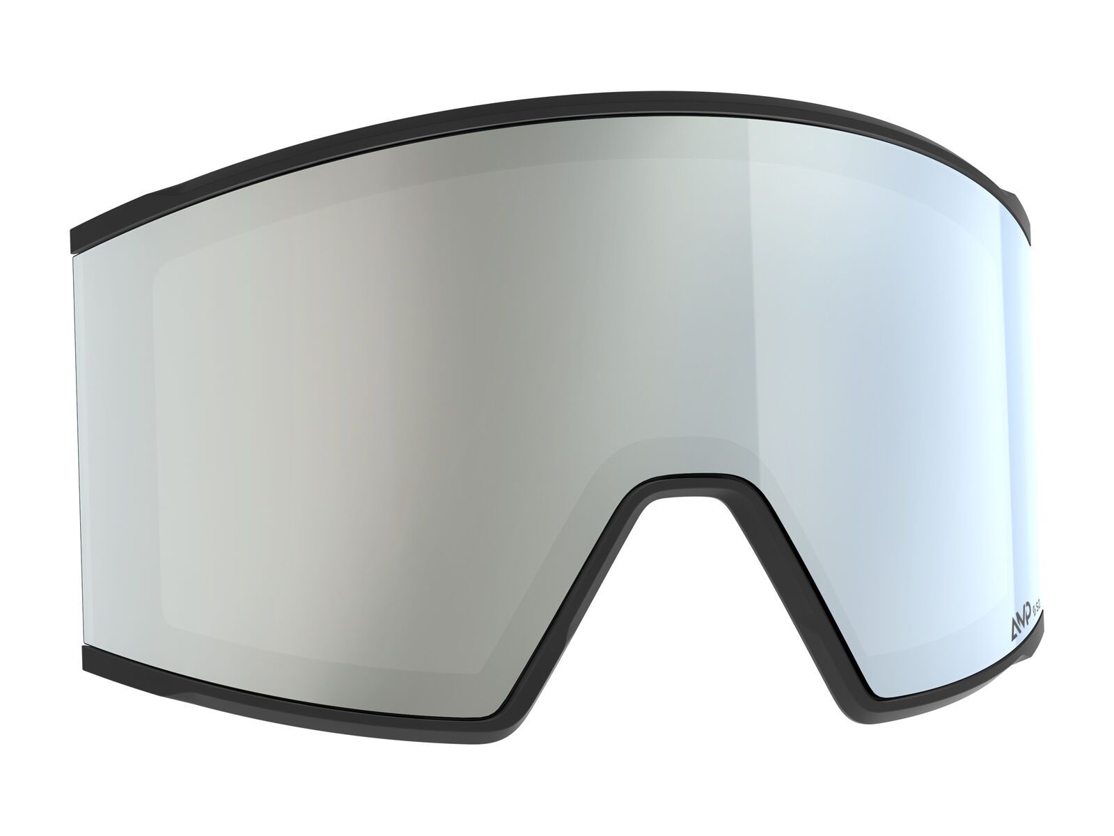 Scott React Ersatzscheibe mit Case, AMP White Chrome - Bild 1