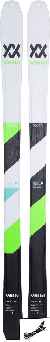 Set: Völkl VTA 80 Lite 2019 + Marker F10 Tour black/white/red - Bild 1