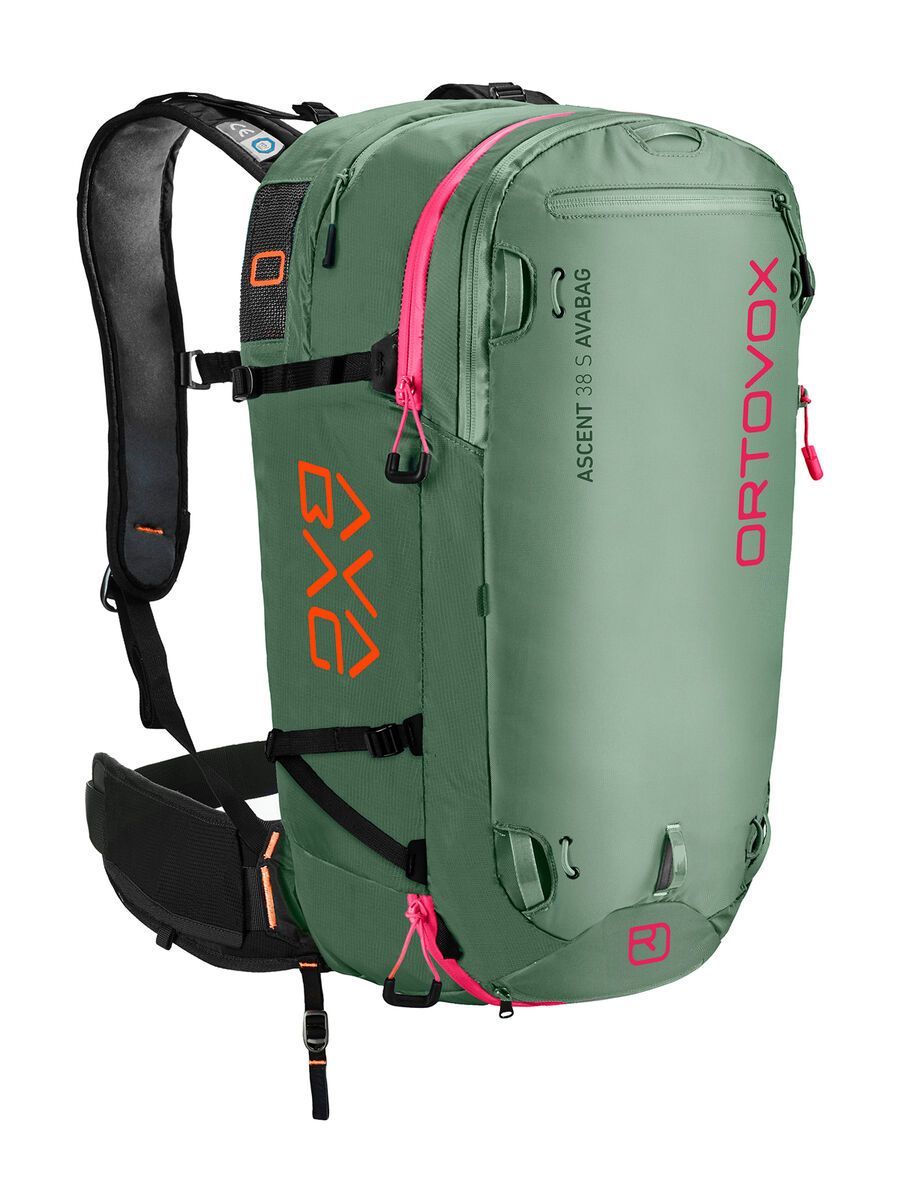 Ortovox Ascent 38 S Avabag Kit, ohne Kartusche, green isar - Bild 1