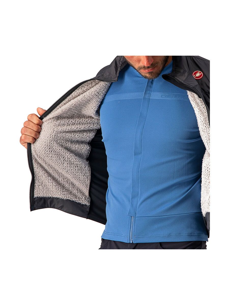 Castelli Unlimited Puffy Vest, dark gray/black-silver gray - Bild 8