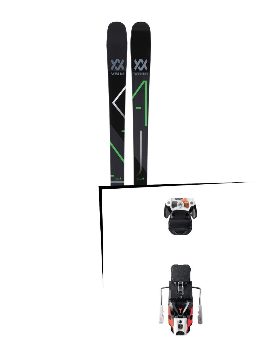 Set: Völkl Kanjo 2018 + Atomic Warden MNC 13 white/black/orange - Bild 1