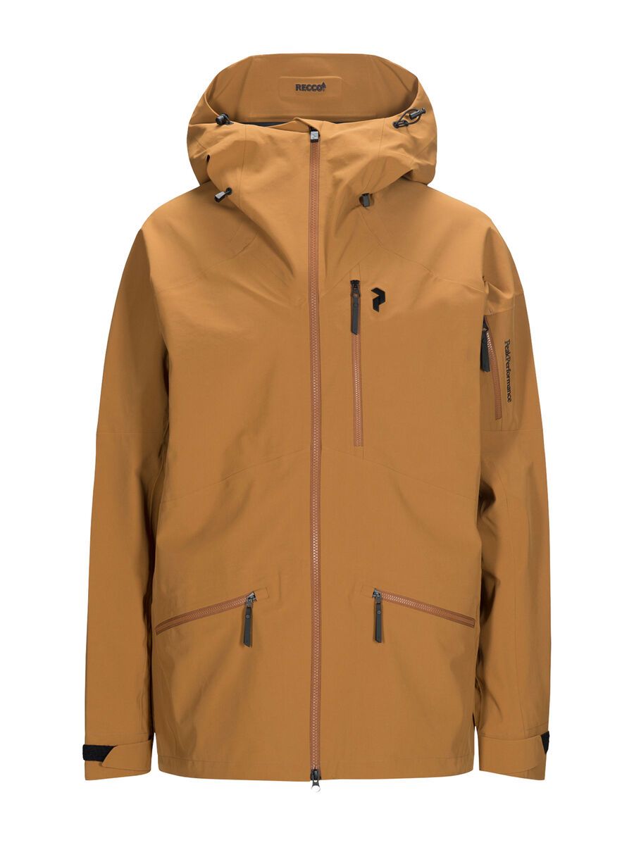 Peak Performance Radical Jacket, honey brown - Bild 1
