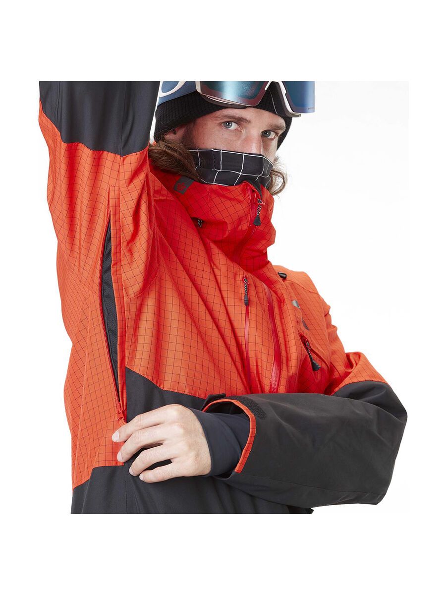 Picture Xplore Suit, orangripstop/black - Bild 15