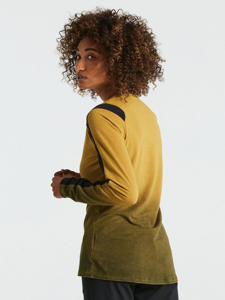 Specialized Women's Trail Long Sleeve Jersey, harvest gold spray - Bild 3