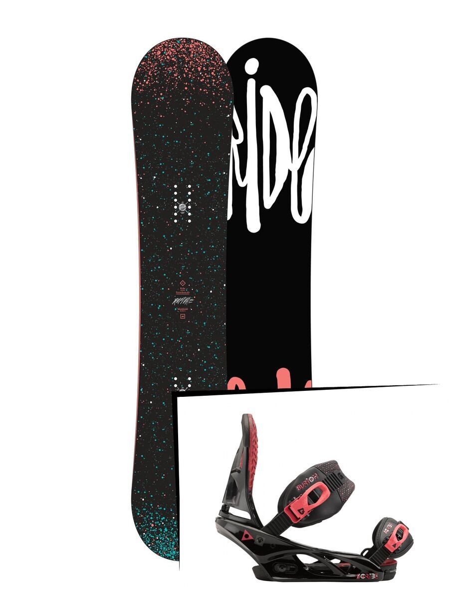 Set: Ride Rapture 2015 + Burton Scribe (494039S) - Bild 1