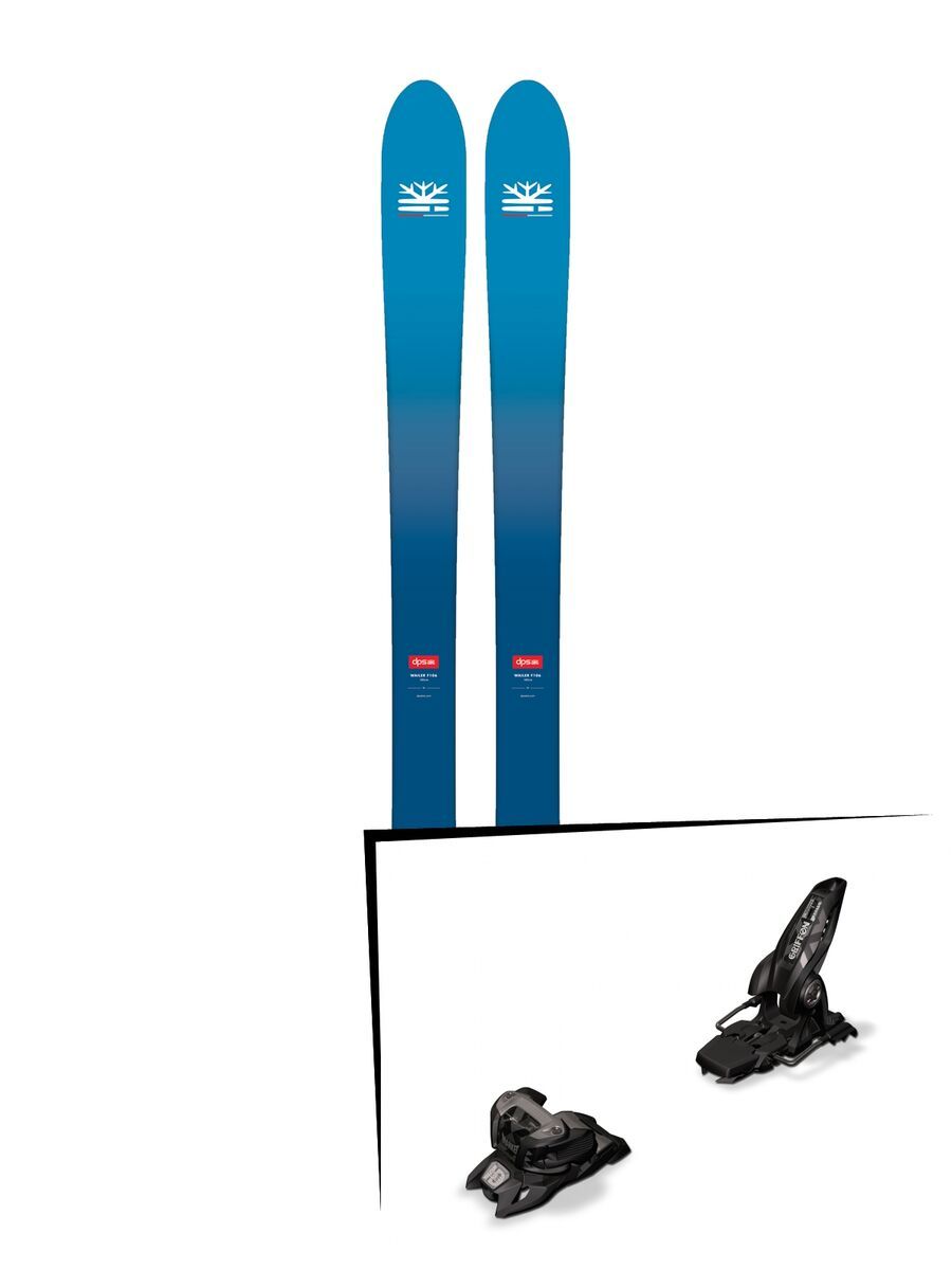 Set: DPS Skis Wailer F106 Foundation 2018 + Marker Griffon 13 ID black - Bild 1
