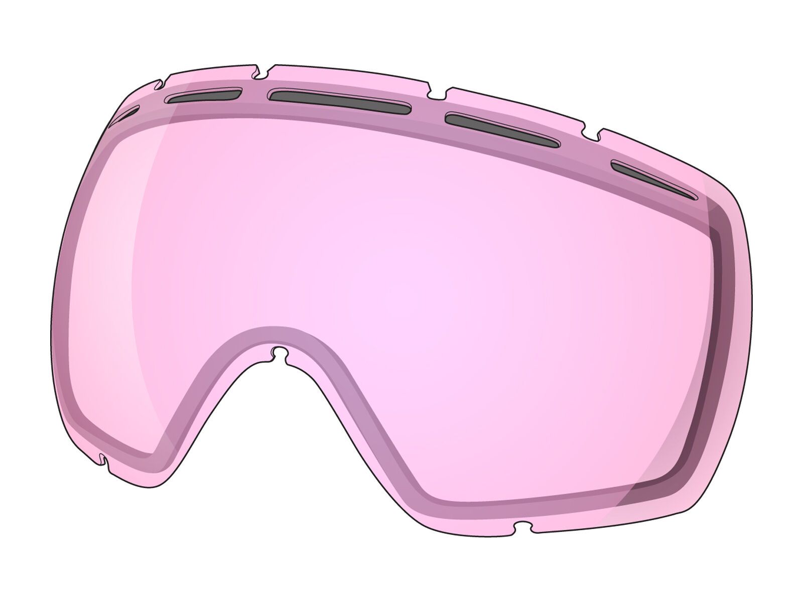 Shred Stupefy inkl. Wechselscheibe, jerry/Lens: stealth reflect smoke - Bild 2