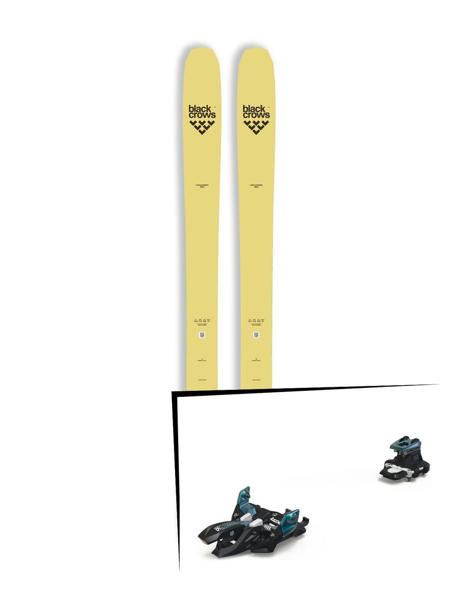 Set: Black Crows Anima Freebird 2018 + Marker Alpinist 9 black/turquoise - Bild 1