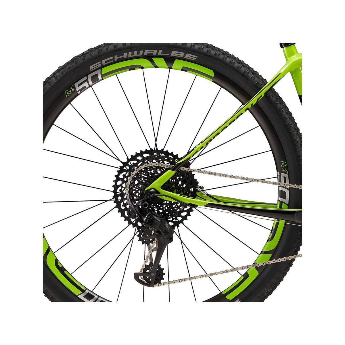 Cannondale F-Si Hi-Mod Team 27.5, berzerker green w/ chrome, gloss - GRN - Bild 4