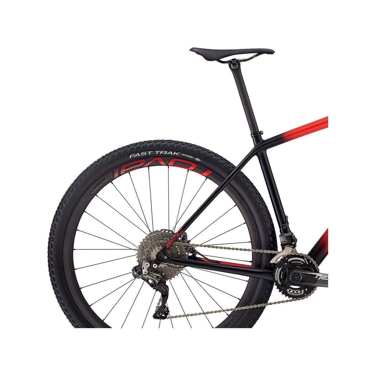 Specialized S-Works Epic HT Di2, satin gloss rocket red/black - Bild 5