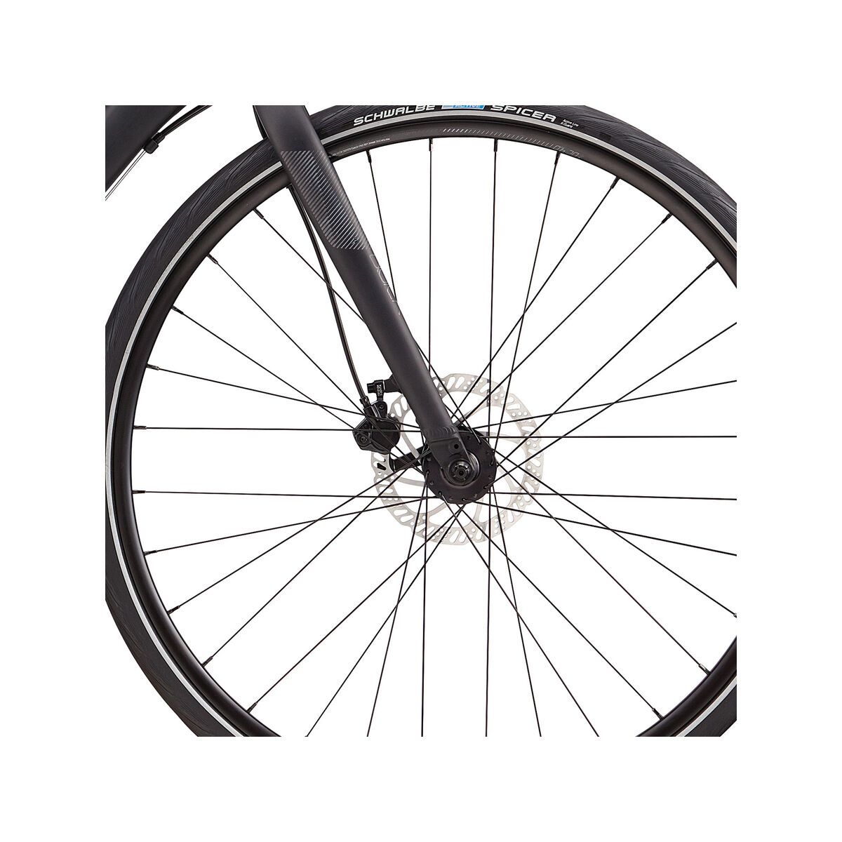 Cannondale Quick 5 Disc Women's, jet black w/ nearly black, reflective detail, matte/gloss - BLK - Bild 2